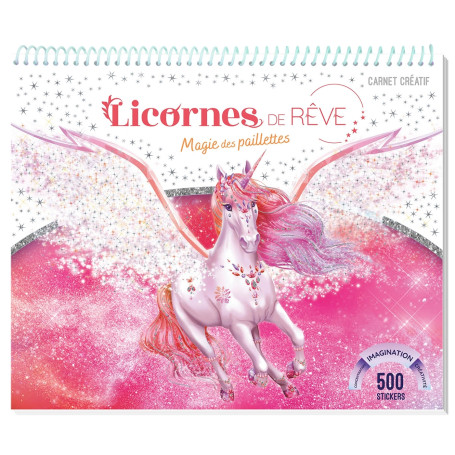 Licornes de rêve - Carnet créatif - Magie des paillettes 12,62 €