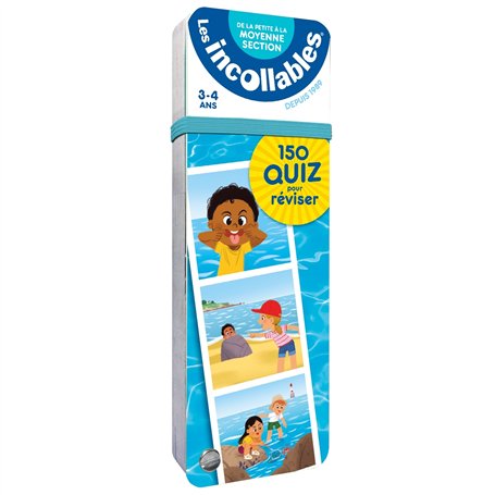 Les incollables - 150 quiz pour réviser - De la petite à la moyenne section 3/4 ans 6,75 €