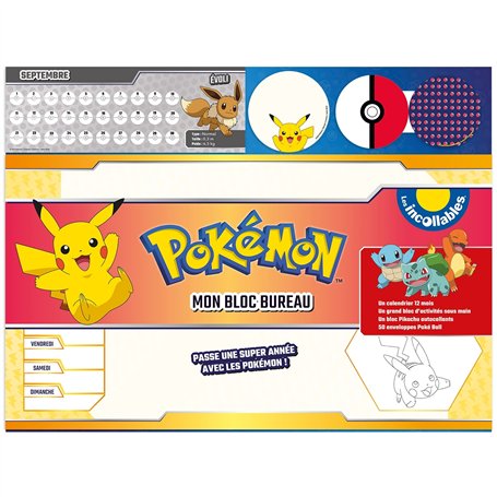 Mon bloc bureau Pokémon 13,60 €