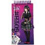 Carnet créatif Mode Academy Gothic (avec un bracelet)