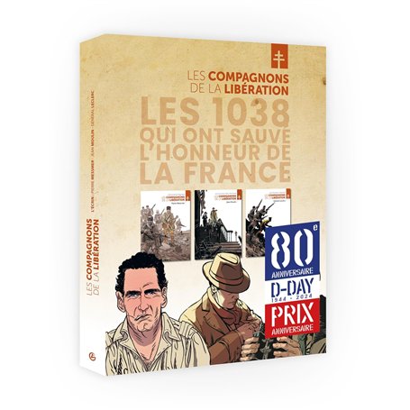 Les Compagnons de la Libération - Coffret Leclerc/Messmer/Jean Moulin 39,04 €