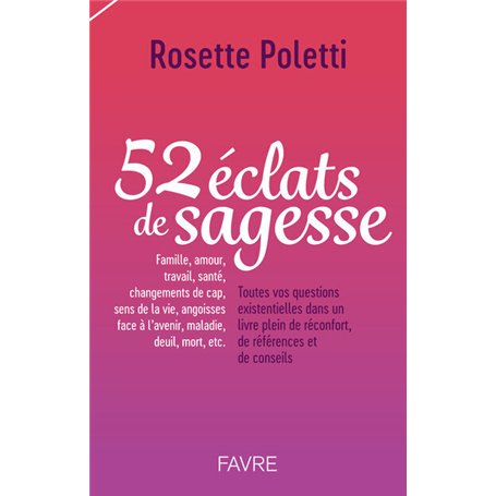 52 éclats de sagesse
