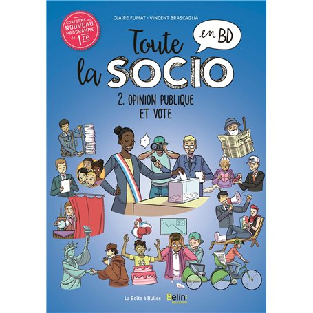 Toute la socio en BD T2 : Opinion publique et vote 9,69 €