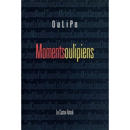 Moments oulipiens 14,87 €