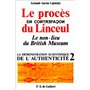 Le procès en contrefaçon du Linceul
