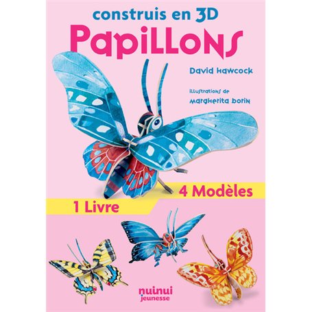 Construis en 3D - Papillons