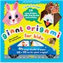 Giant origami for kids