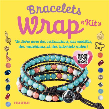 Bracelet wrap "kit" - Un livre avec des instructions