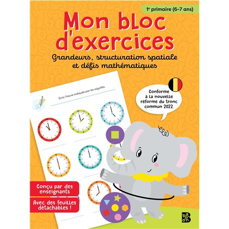 1ère primaire maths : grandeurs