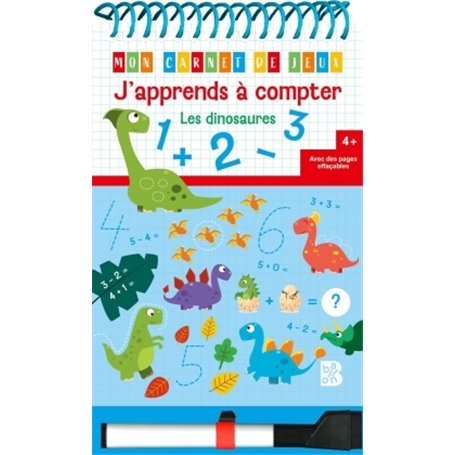 J'apprends à compter avec les dinosaures