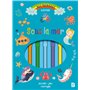 Bloc d'activités avec feutres: Sous la mer