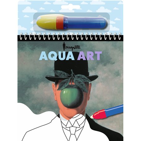 Magritte - Je colorie avec de l'eau