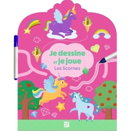 Je dessine et je joue : Licornes