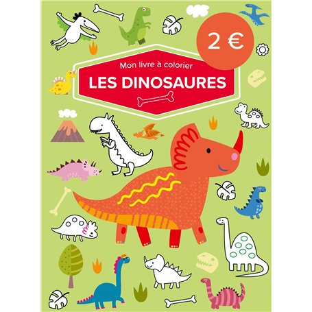 Mon livre à colorier - Les dinosaures