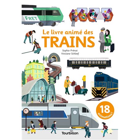 Le livre animé des trains 12,62 €