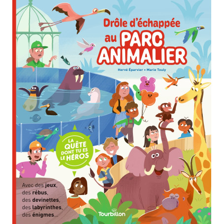 Drôle d'échappée au parc animalier