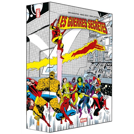 Les Guerres Secrètes - Coffret 40ème anniversaire - COMPTE FERME