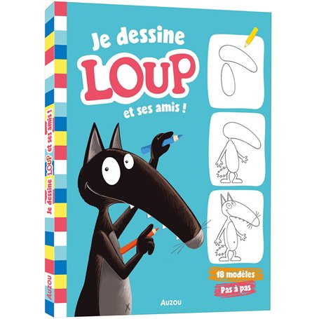 Je dessine loup et ses amis
