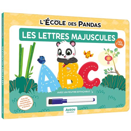 L'ECOLE DES PANDAS - MES LETTRES MAJUSCULES