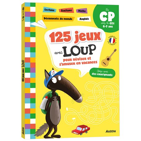 125 JEUX AVEC LOUP - CP A CE1