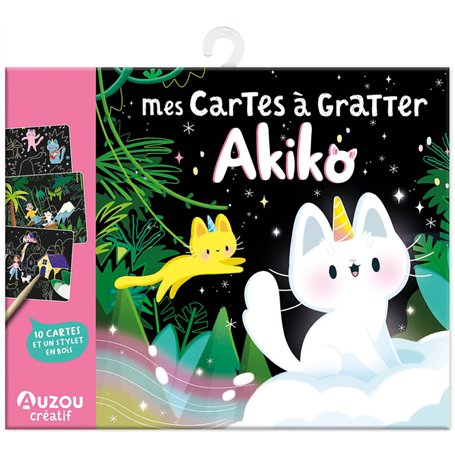 MES CARTES A GRATTER AKIKO