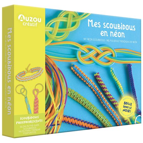 MON COFFRET D'ARTISTE - MES SCOUBIDOUS EN NEON