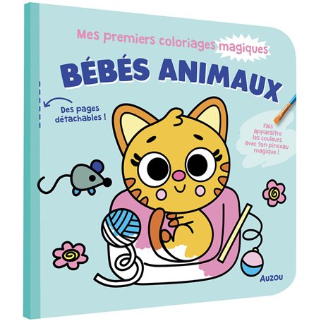 MES PREMIERS COLORIAGES MAGIQUES - BEBES ANIMAUX NED