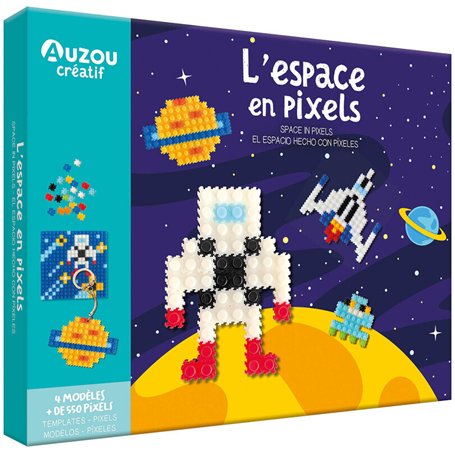 Mon coffret d'artiste - Mes créations en pixels - Espace