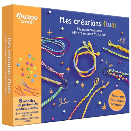 MON COFFRET D'ARTISTE - MES CREATIONS FLUOS