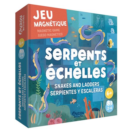 JEU MAGNETIQUE - SERPENTS ET ECHELLES