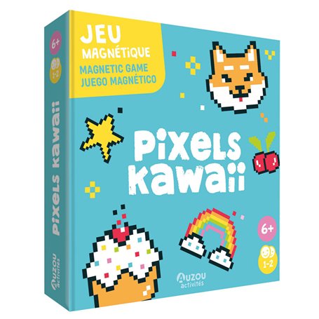 Jeu magnétique - Pixels kawaii