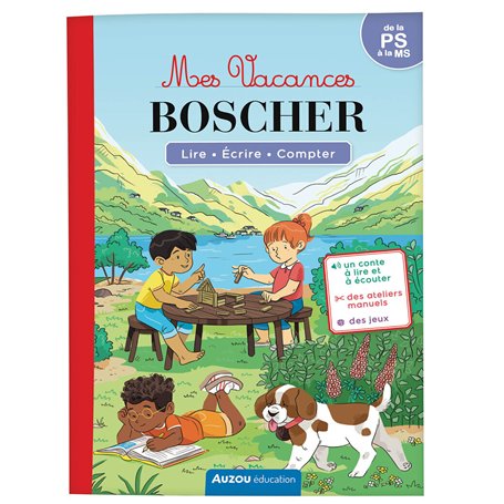 Mes vacances Boscher - de la PS à la MS - Cahier de vacances 2025