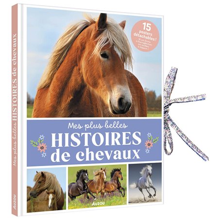 Livre-poster : Mes histoires de chevaux