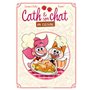 Cath et son chat en cuisine