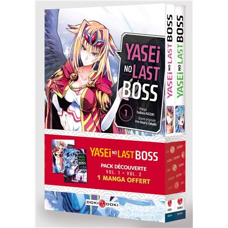 Yasei no Last Boss - Pack promo vol. 01 et 02 - édition limitée