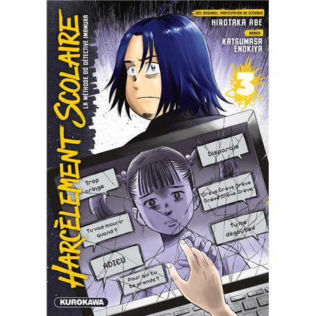 Harcèlement scolaire - La méthode du Détective Imamura - tome 3