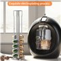 Supports pour 40 Capsules de Café Argent