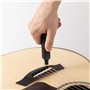 D'Addario Accessories Tour Grade String Peg Winder - Enrouleur de cordes de guitare haut de gamme avec extracteur de cheville de