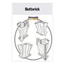 Butterick Patron de Couture Toile Blanche 6-8-10