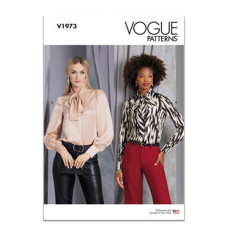 Vogue V1973U5 Chemisier pour femme U5 (44-46-48-50-52)