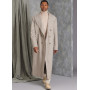 Vogue V1976AA Manteau pour homme en deux longueurs AA (34-36-38-40-42)