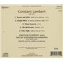 Constant Lambert : Musique Orchestrale & Concerto pour Piano