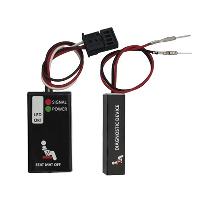 TBVPARTS Emulateur capteur occupation siège SRS Emulateur Bypass Simulateur pour série 3 E90