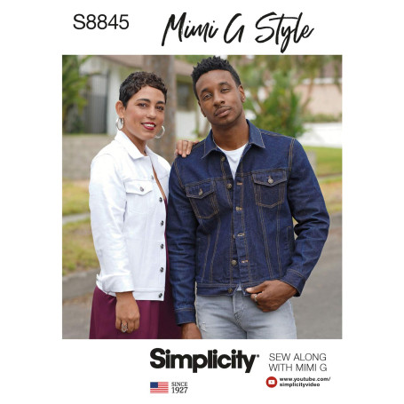 Simplicity Pattern S8845 Mimi G Veste en Jean