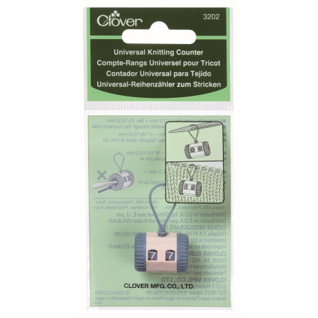clover Universal Knitting Counter Compteur de rangées
