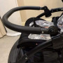 Arceau de protection universel pour poussette - Barre de sécurité pour poussette, chariot de bébé, poignée de poussette, poignée