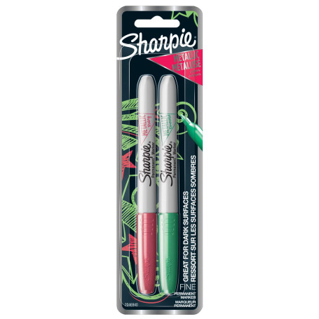 Marqueurs permanents Sharpie métallisés à pointe fine