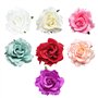 7 Pièces Fleur Broche Tête Ornement Mariée Femmes Rose Fleur Accessoires De Cheveux Pince À Cheveux De Mariage Danseuse De Flame