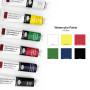 Royal & Langnickel WAT21-6 Assortiment de 6 Tubes de peinture aquarelle 6 x 21 ml