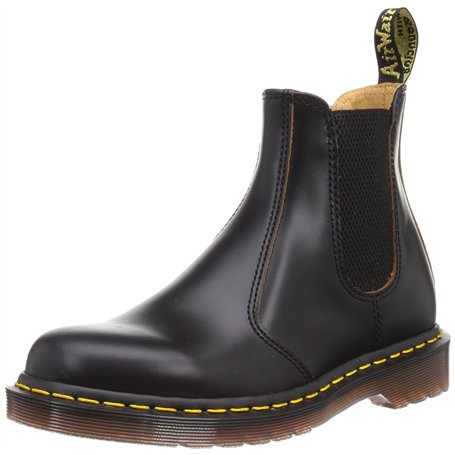 Dr. Martens Bottes Chelsea Vintage 2976 fabriquées en Angleterre Quilon Noir (numeric_42)